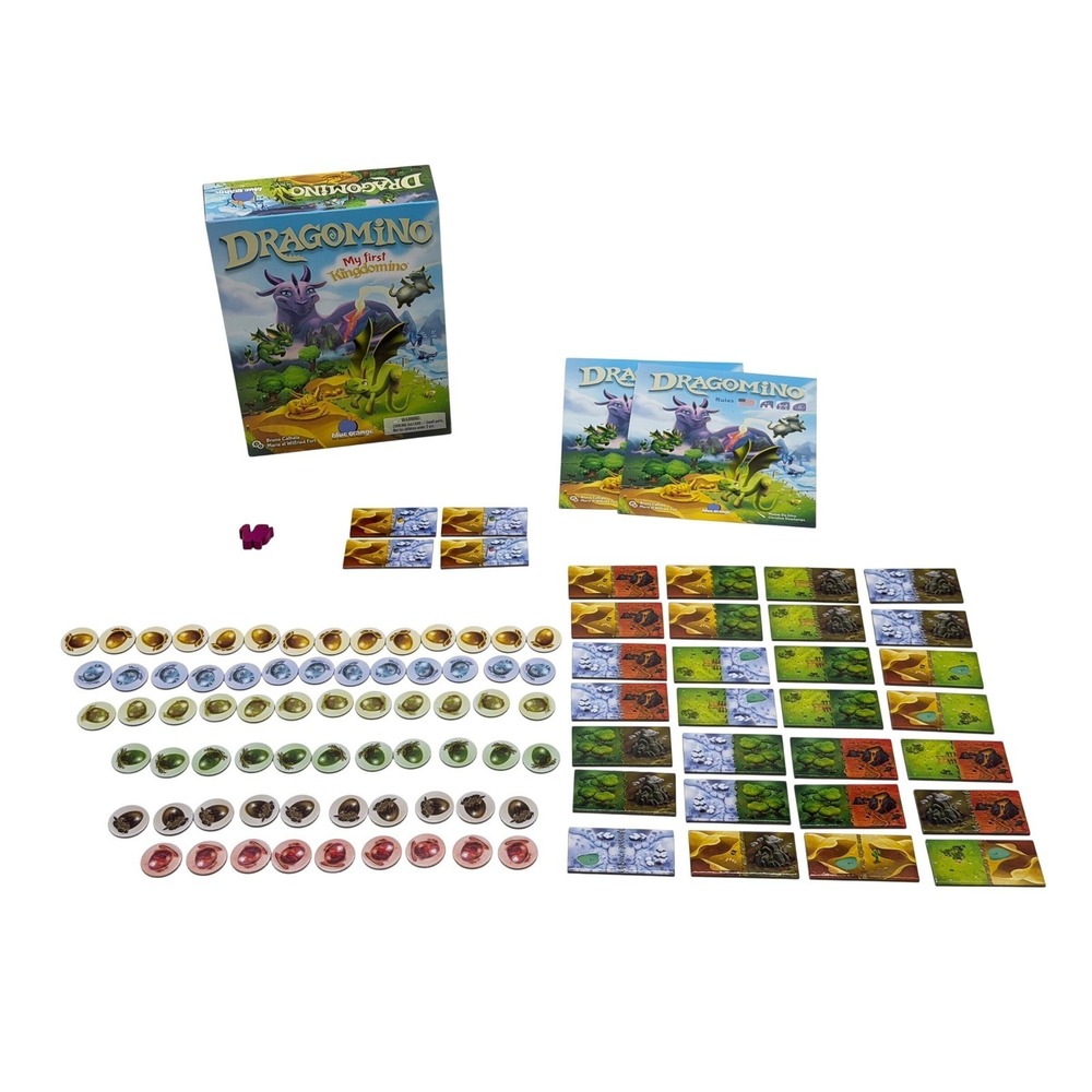 Blue Orange Dragomino‎ My First Kingdomino Kids Strategy Dragons Board Game